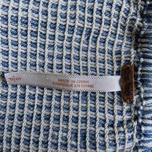 Free People Striped Summer Skater Dress